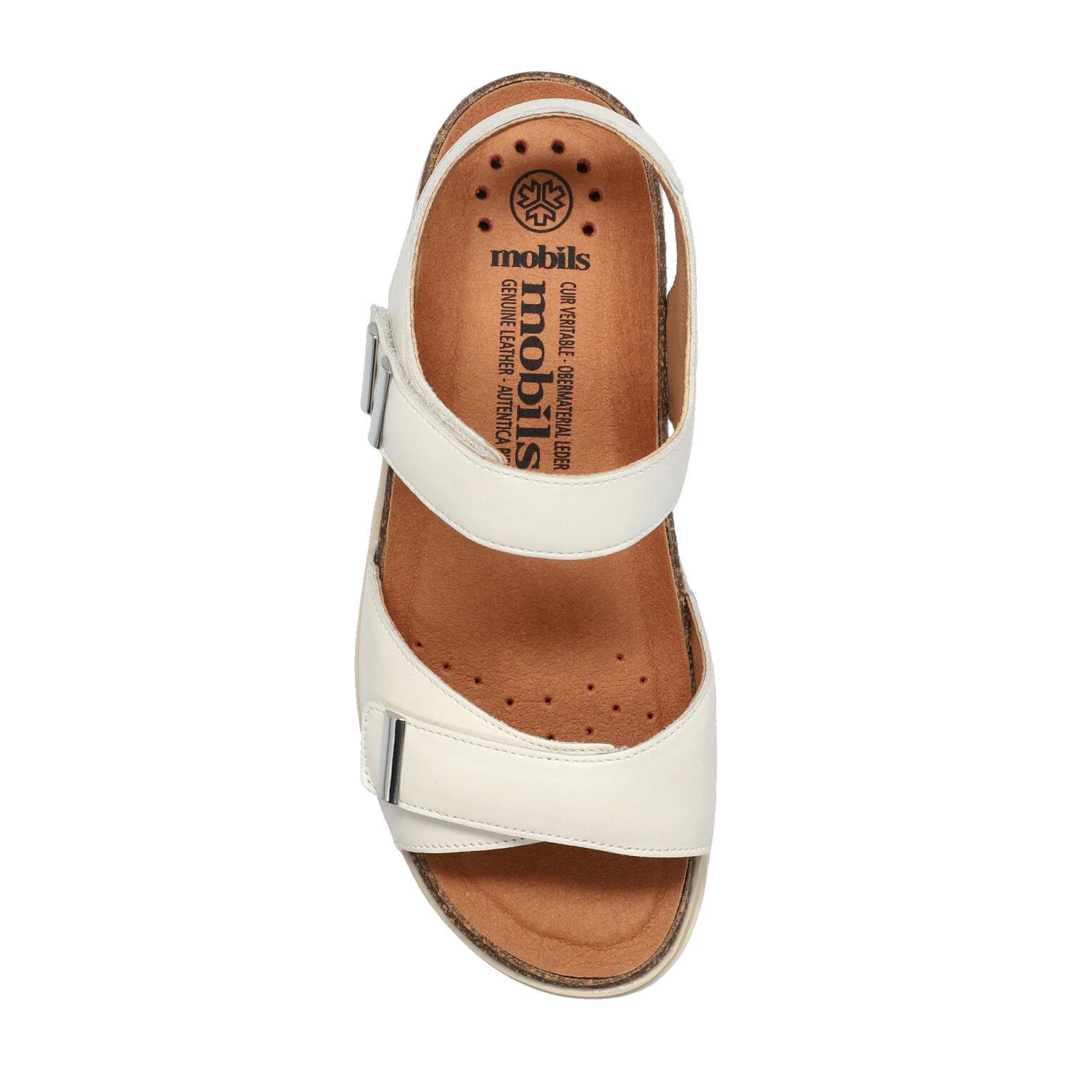 sandales femme modèle Selna blanc casse - Mephisto